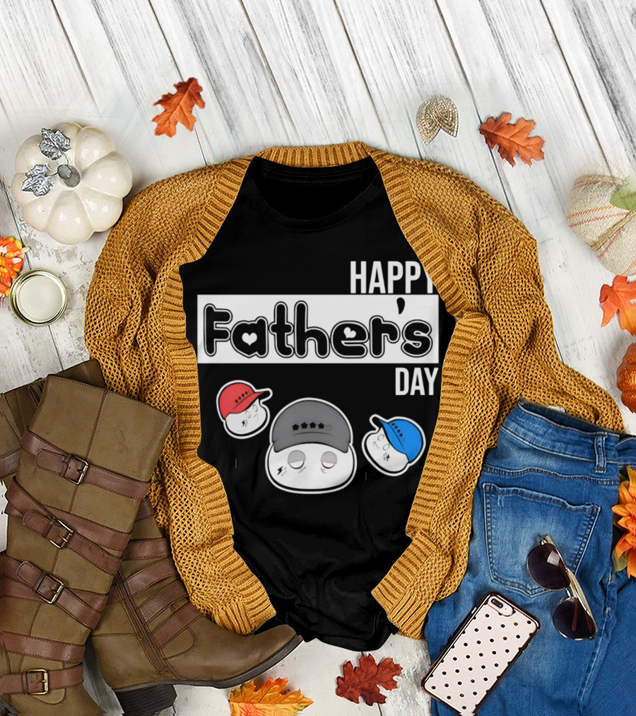 Happy Father’s Day Metokur Inspired Emoji Trio T-Shirt