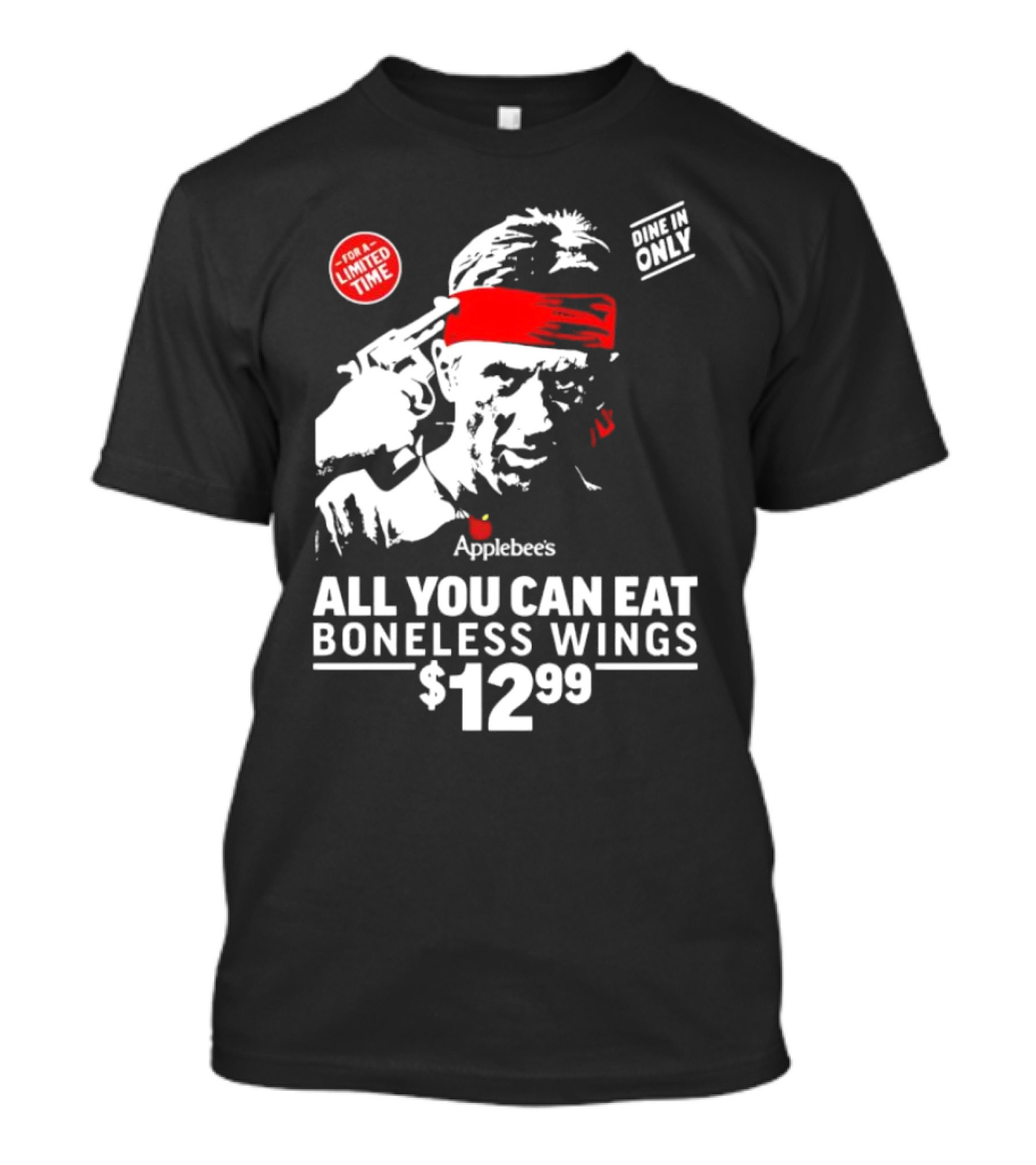 Applebee's All You Can Eat Boneless Wings Dine In Only For A Limited Time $12.99 T-Shirt