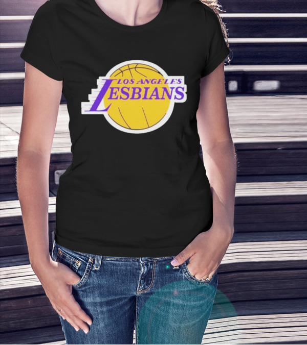 Los Angeles Lesbians Basketball T-Shirt