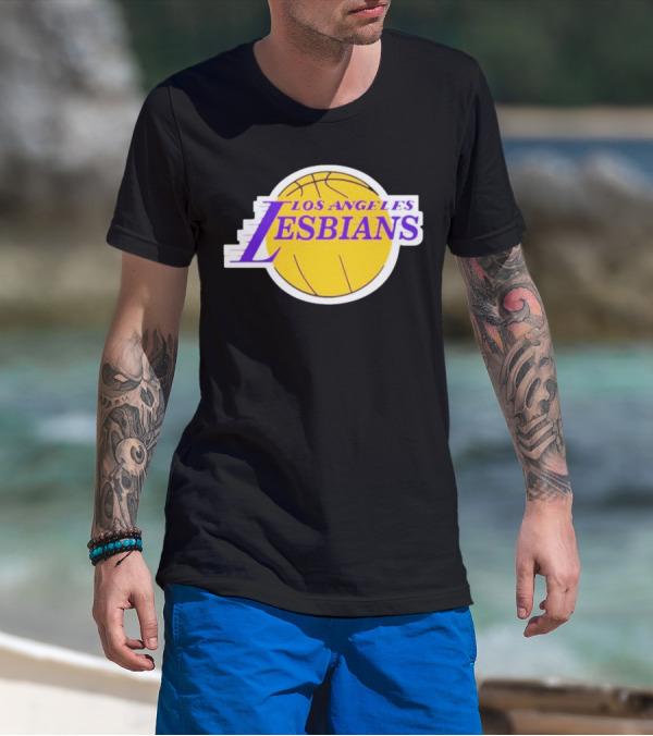 Los Angeles Lesbians Basketball T-Shirt