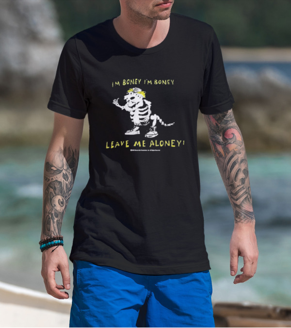 I'm Boney I'm Boney Leave Me Aloney Nickelodeon Productions Rugrats Character T-Shirt