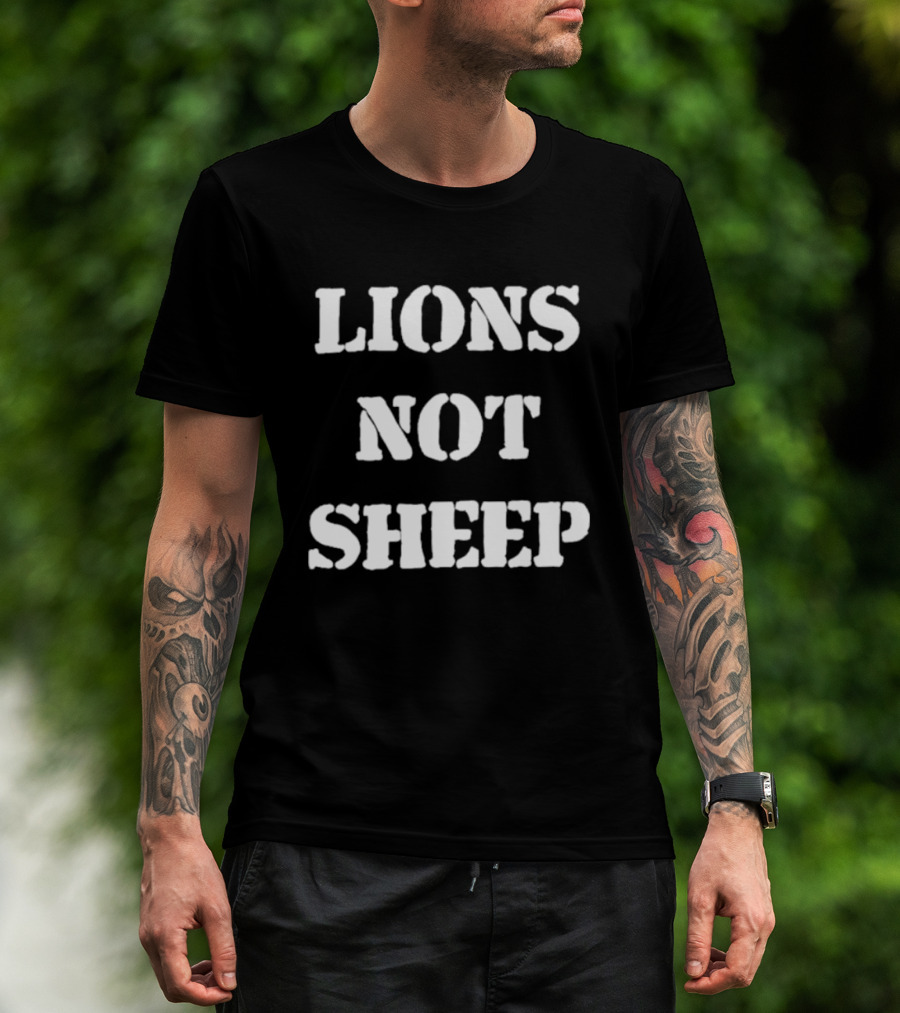 Julian Edelman Lions Not Sheep T-Shirt