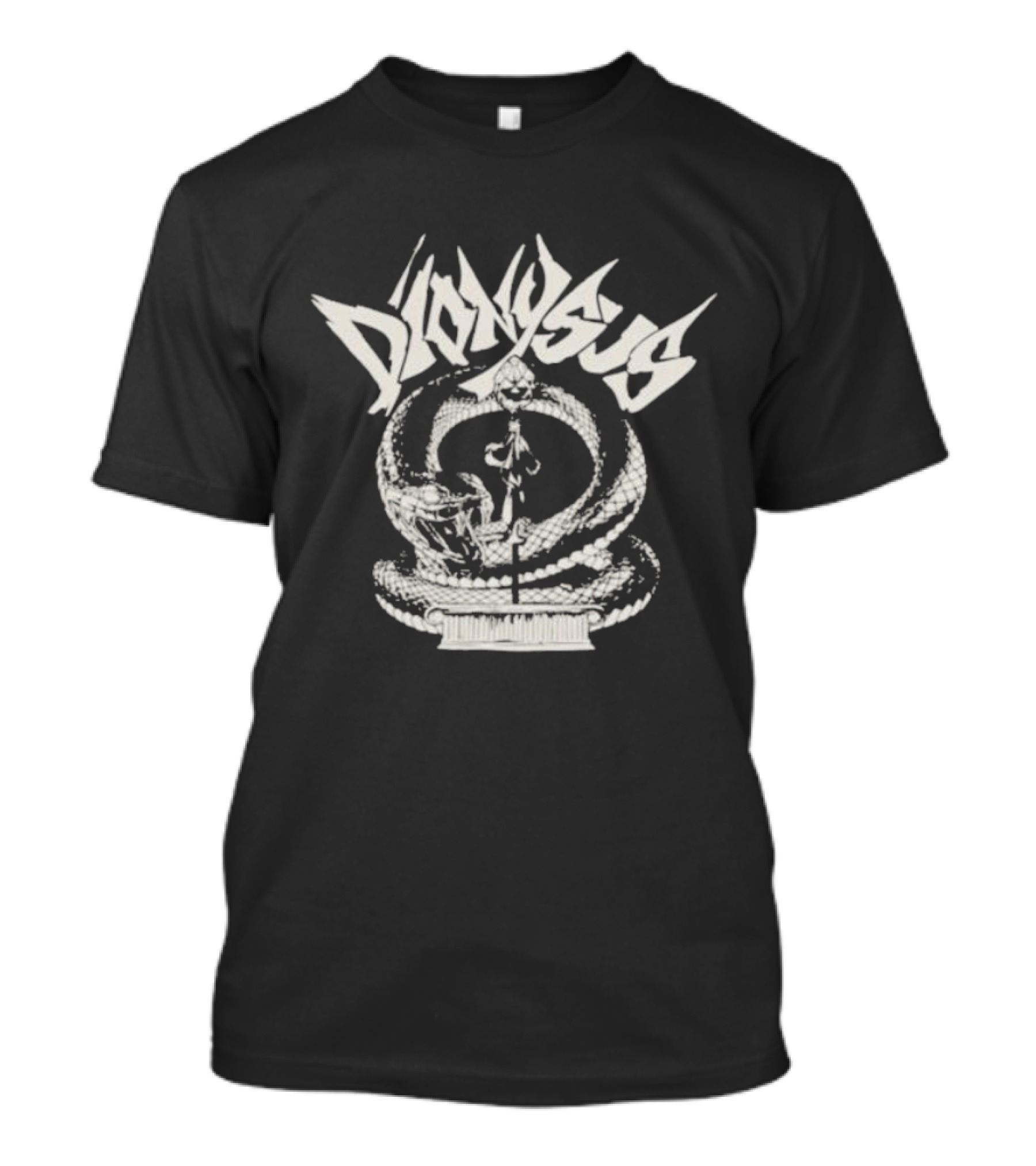Kweeshop Dionysus Snake Icon Mythical T-Shirt
