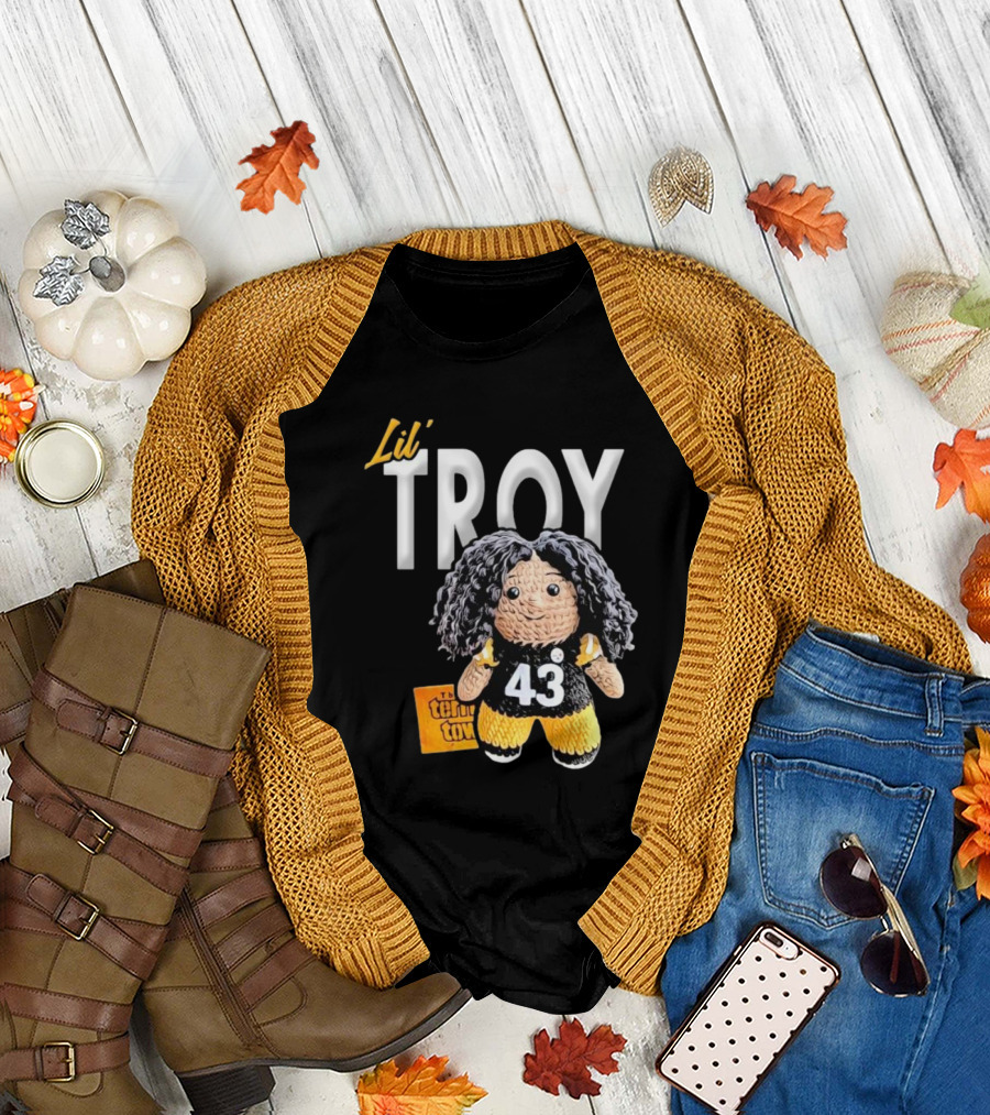 Lil’ Troy 43 Pittsburgh Steelers Terrible Towel T-Shirt