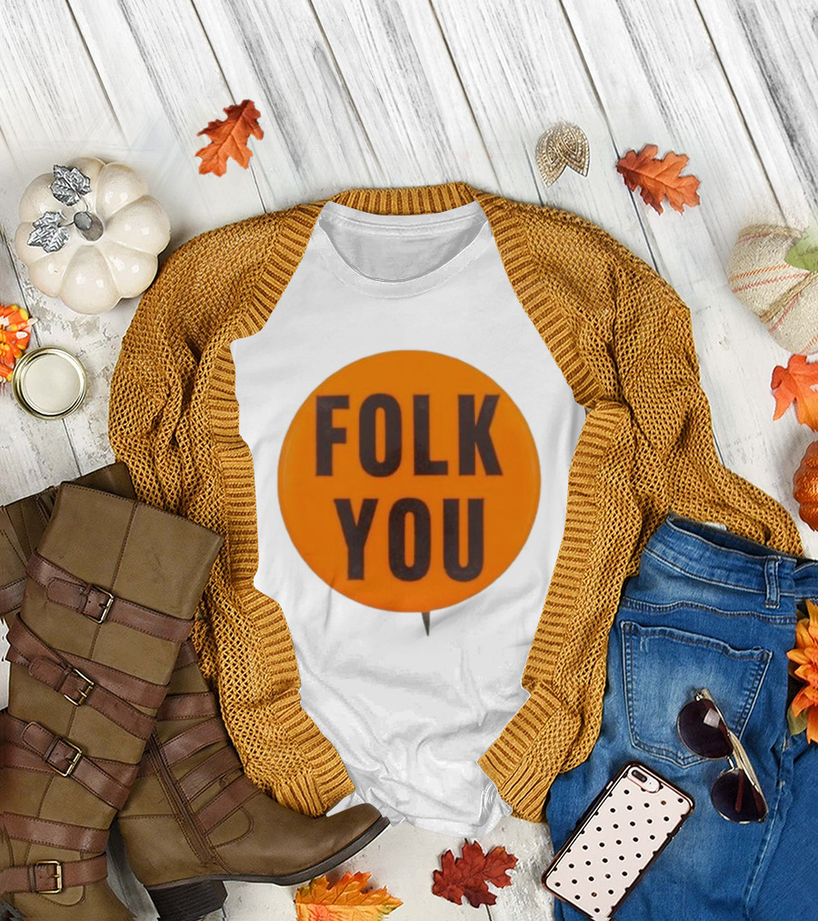 Weird Walk X Tsptr Folk You Badge T-Shirt