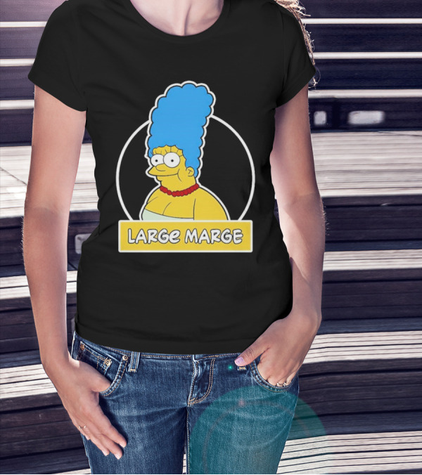 Large Marge Cartoon Character Design Justin Danger Nunley T-Shirt