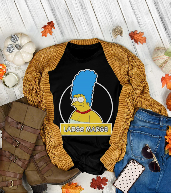 Large Marge Cartoon Character Design Justin Danger Nunley T-Shirt