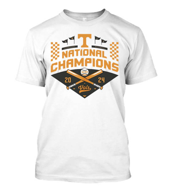 Tennessee Volunteers 2024 NCAA National Champions Vols Baseball T-Shirt