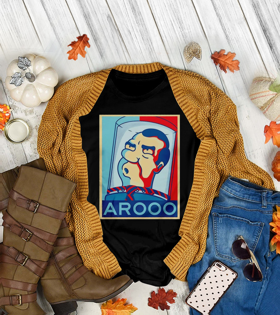 Arooo Richard Nixon Head in Jar Shepard Fairey Hope T-Shirt
