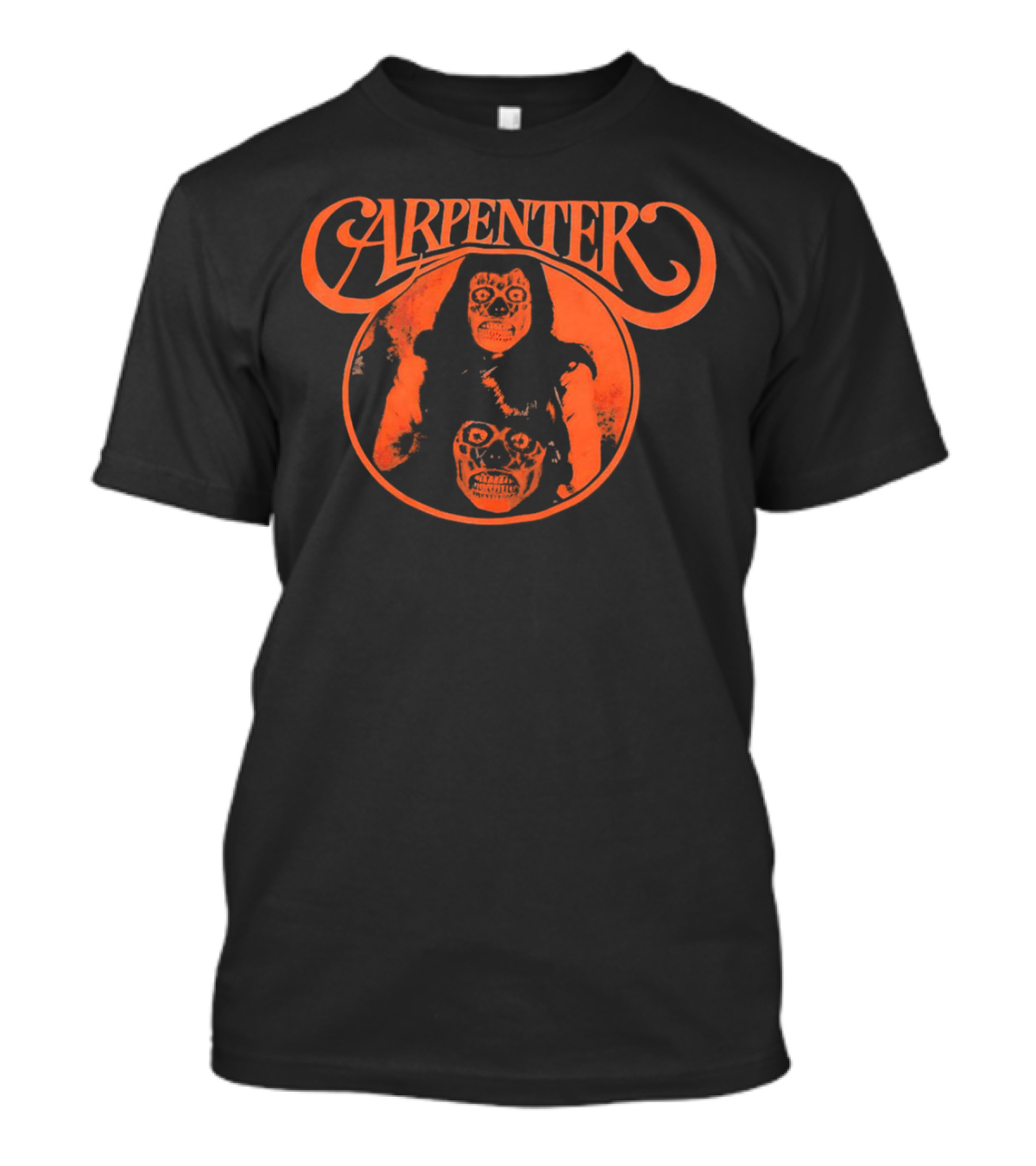 Carpenter Horror They Live Inspired Masked Figures T-Shirt