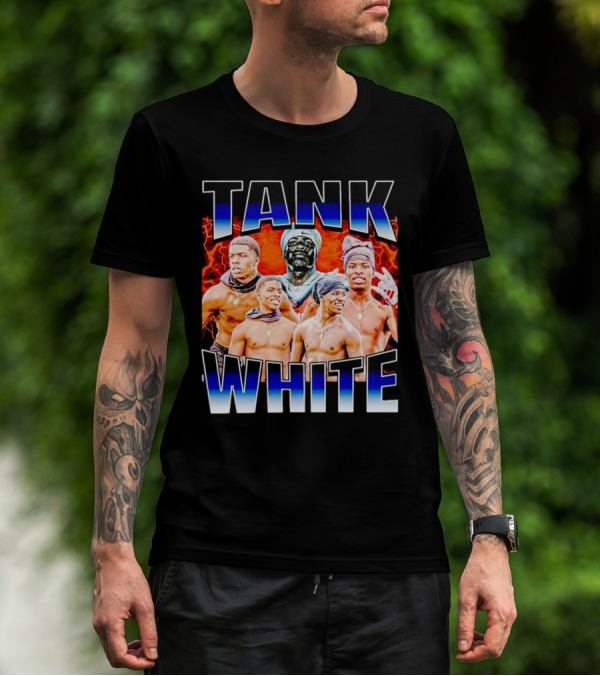 TANK WHITE Vintage Energy Group T-Shirt