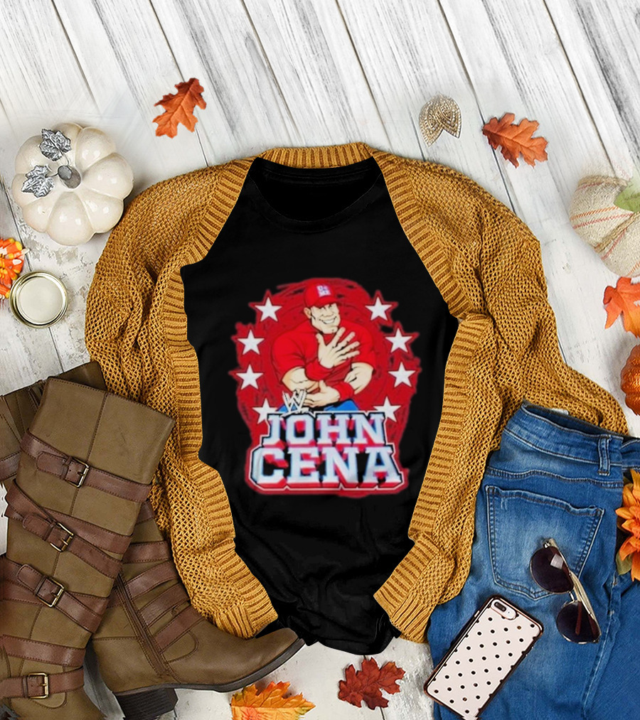 WWE John Cena Cartoon Stars T-Shirt