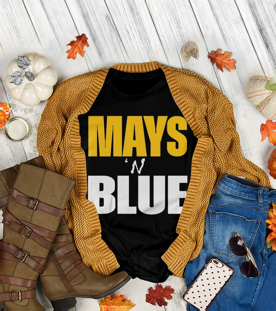 Mays ‘N Blue Michigan Wolverines T-Shirt