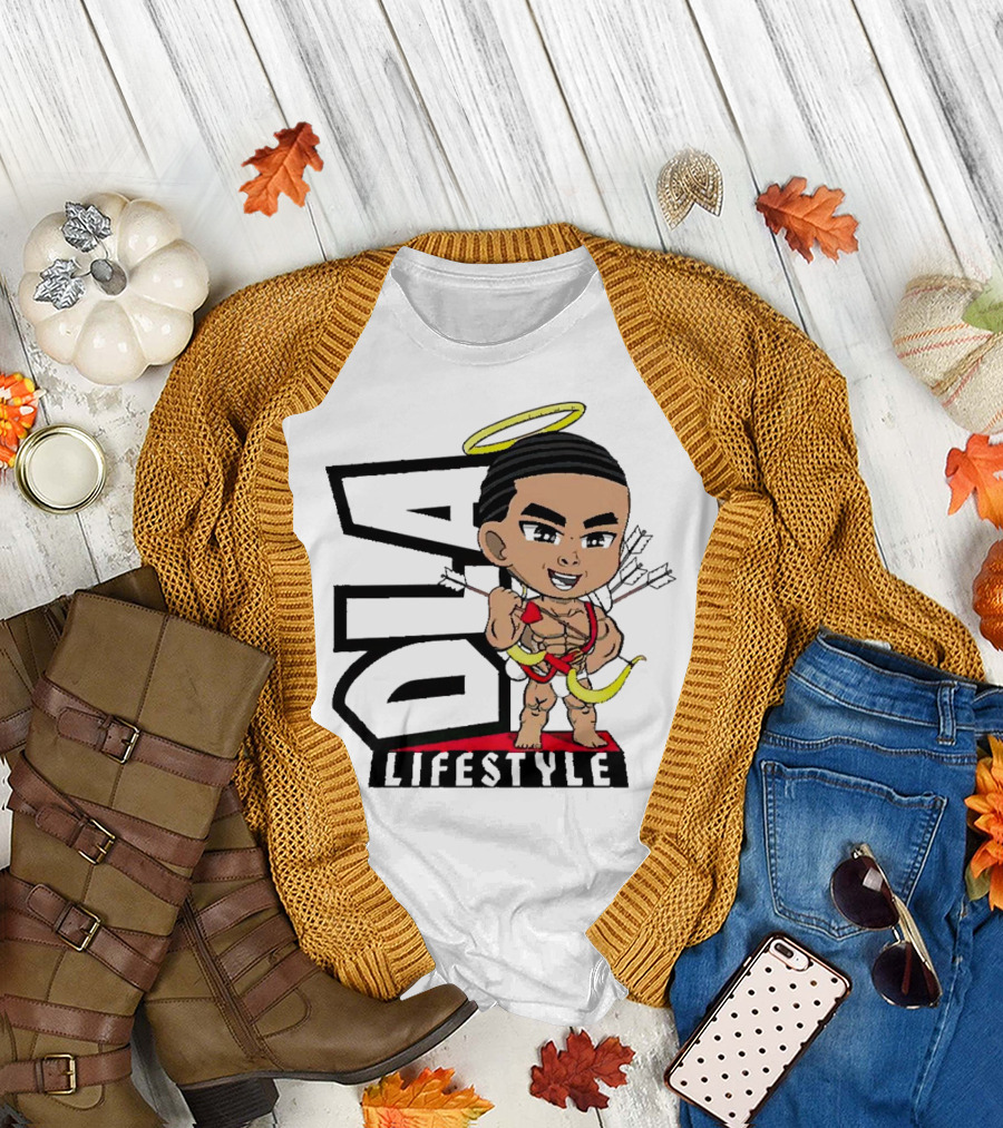DLA Lifestyle 2024 Halo Strongman Cartoon Character T-Shirt