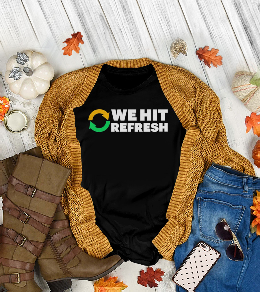 Subway We Hit Refresh Circular Arrows T-Shirt