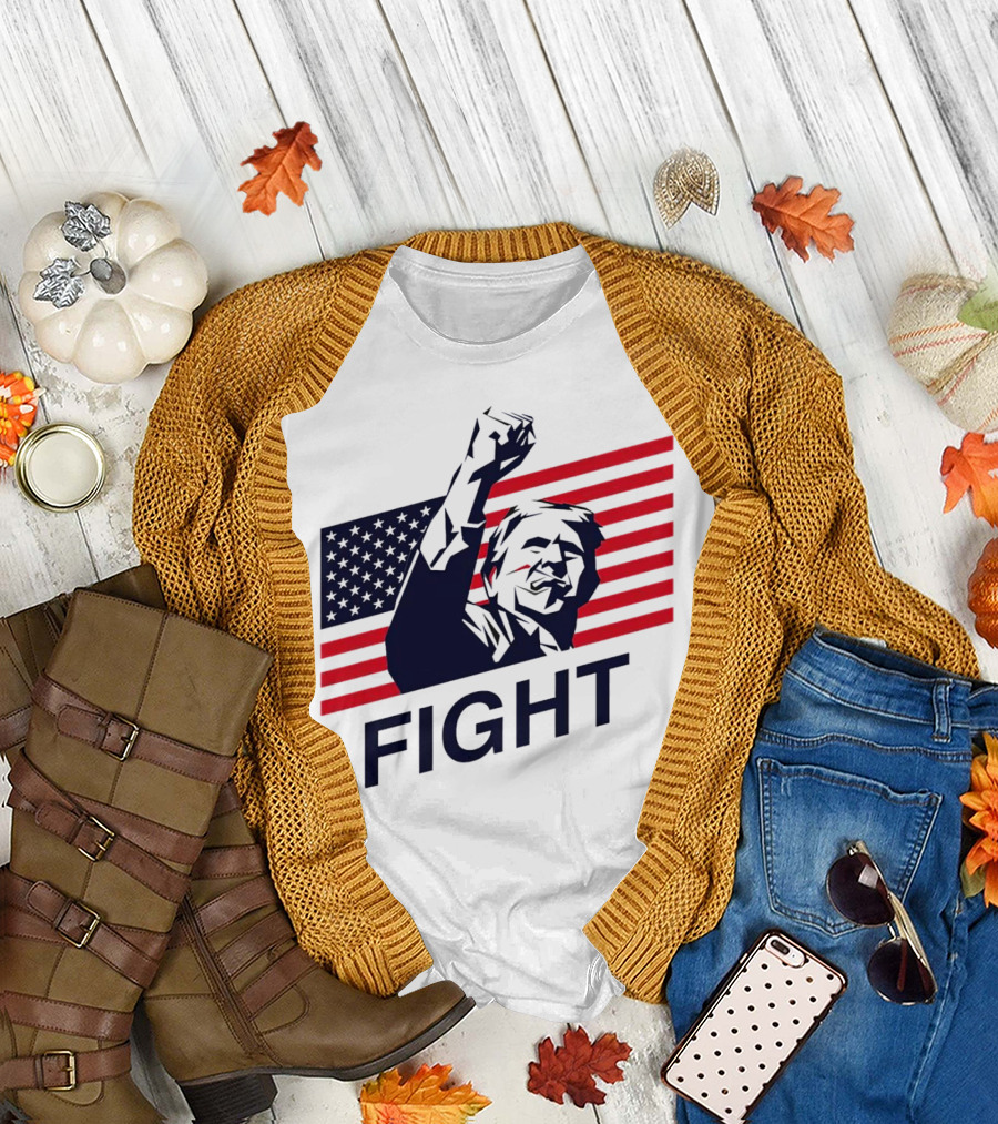 Fight American Flag Patriot T-Shirt