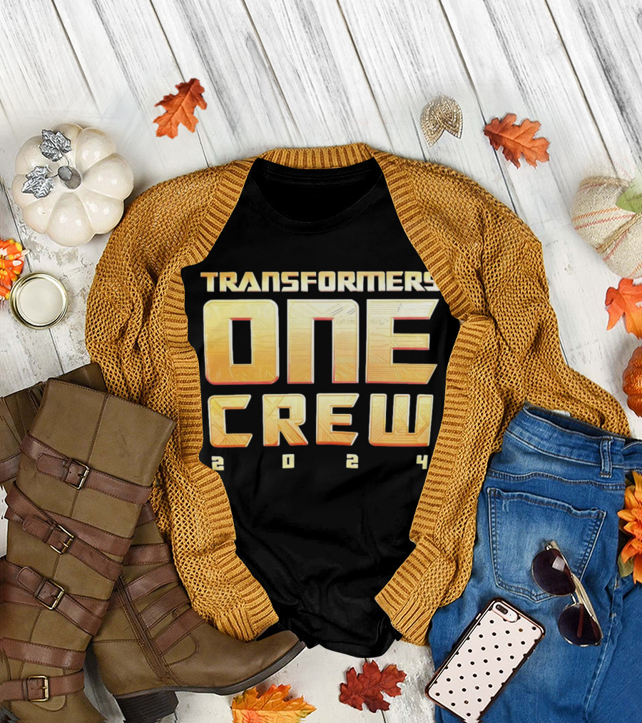 Transformers One Crew 2024 Official Merchandise T-Shirt