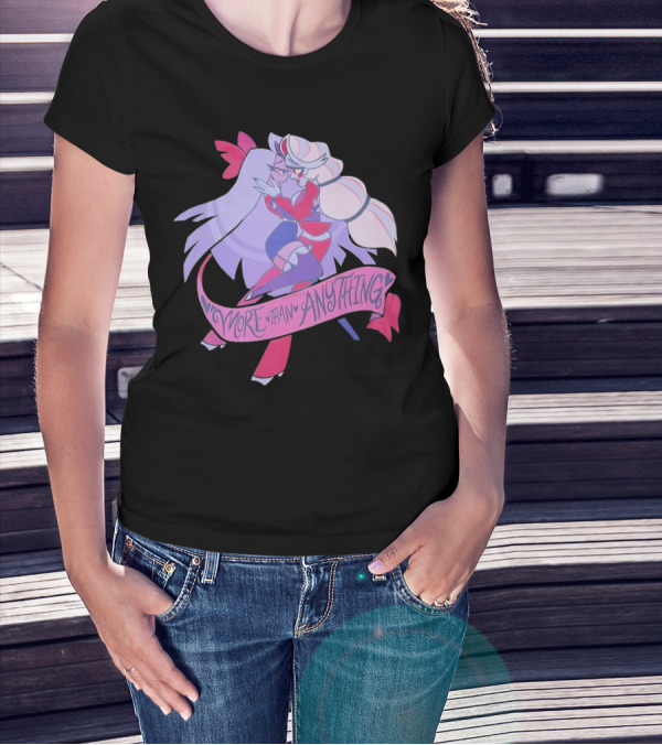 Charlie And Vaggie Hazbin Hotel More Than Anything T-Shirt