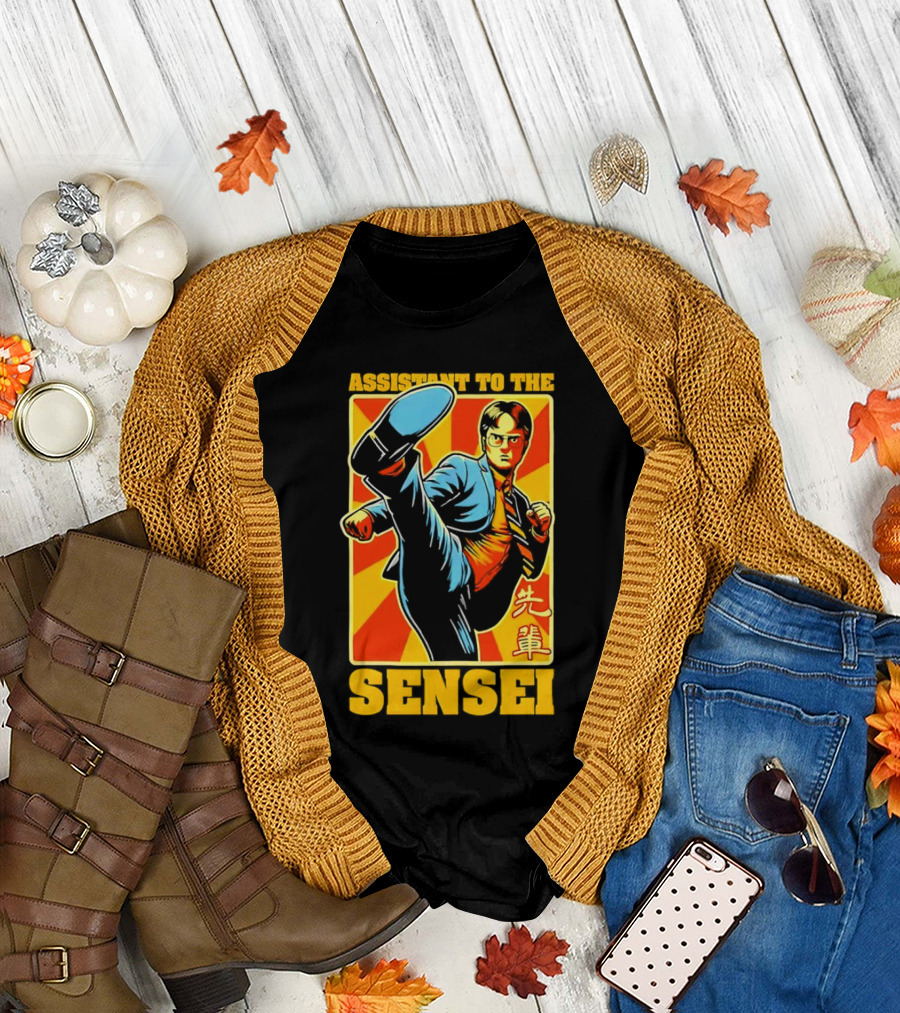 Assistant to the Sensei Karate Kick T-Shirt
