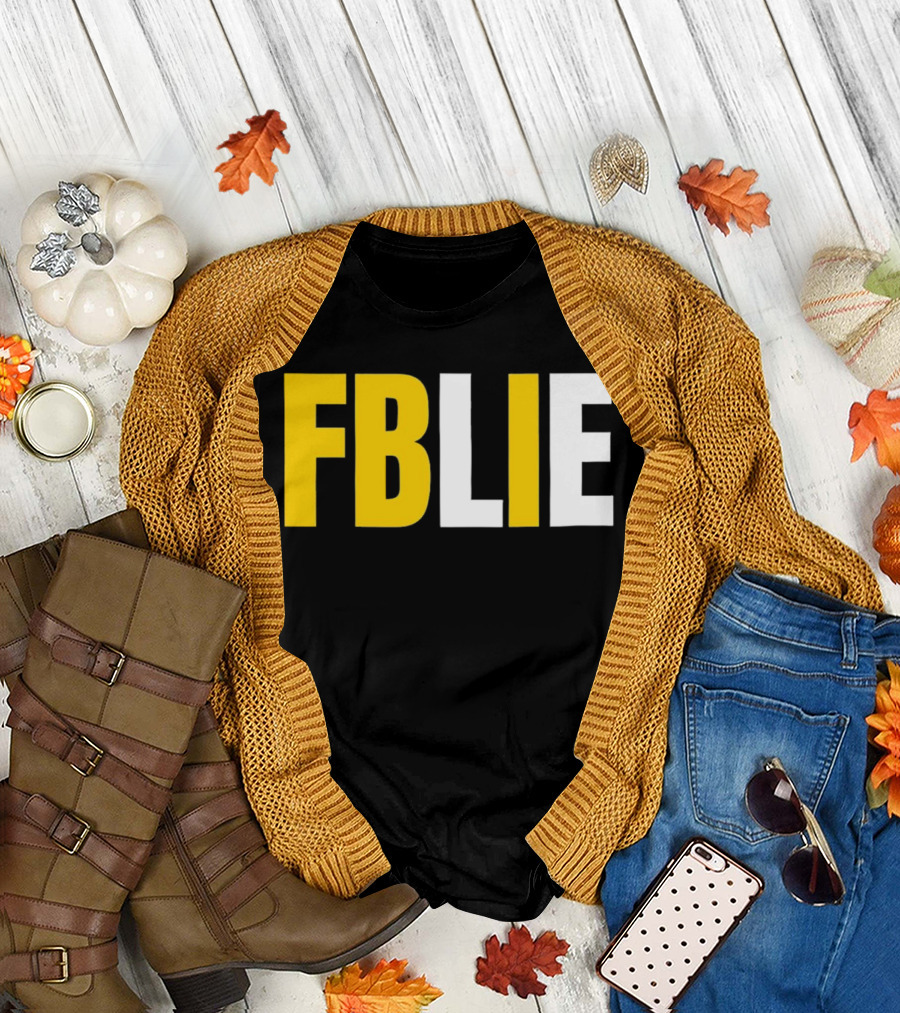 Hunter Biden FBLIE Yellow T-Shirt