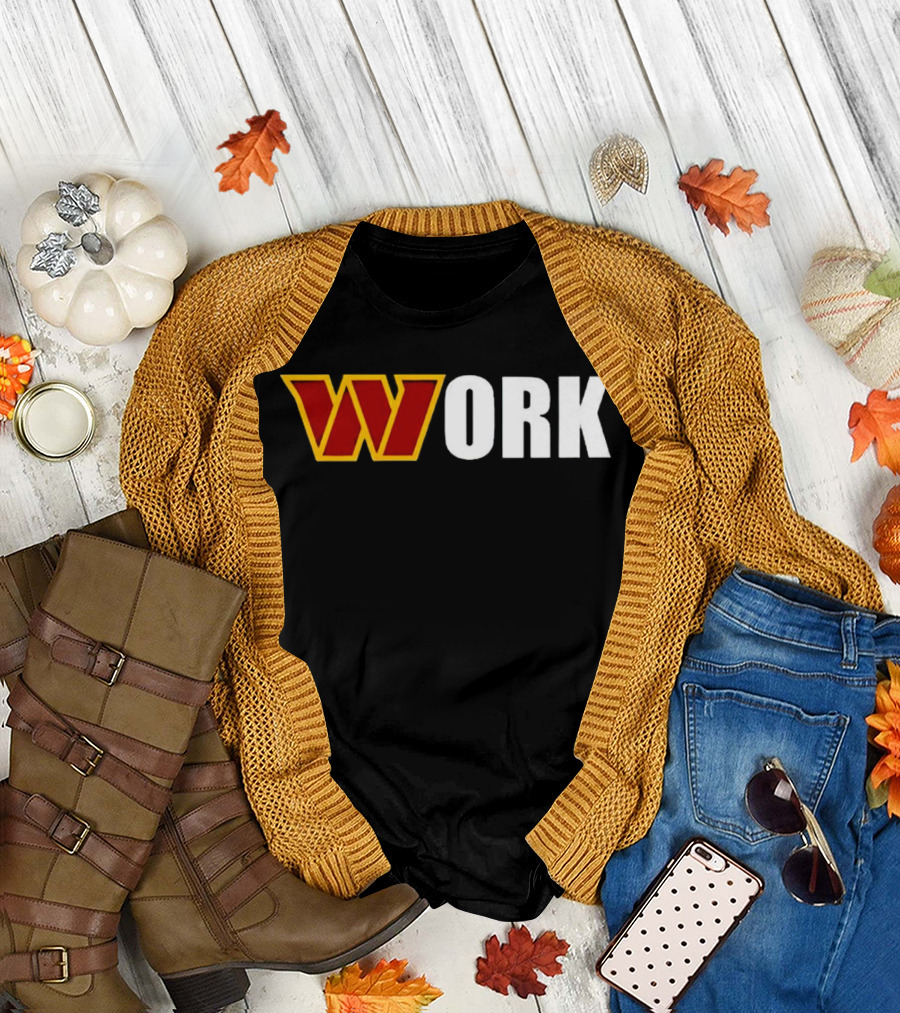 Dan Quinn Commanders Work Iconic Team Inspired T-Shirt