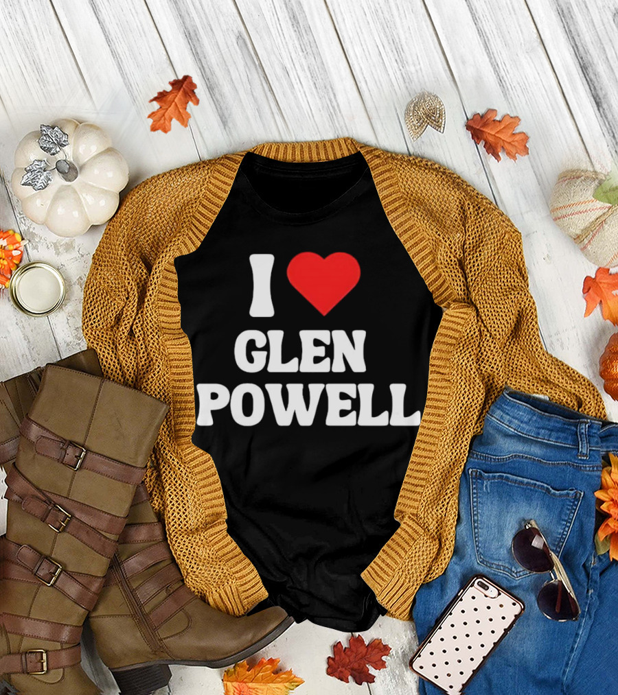 I Heart Glen Powell T-Shirt