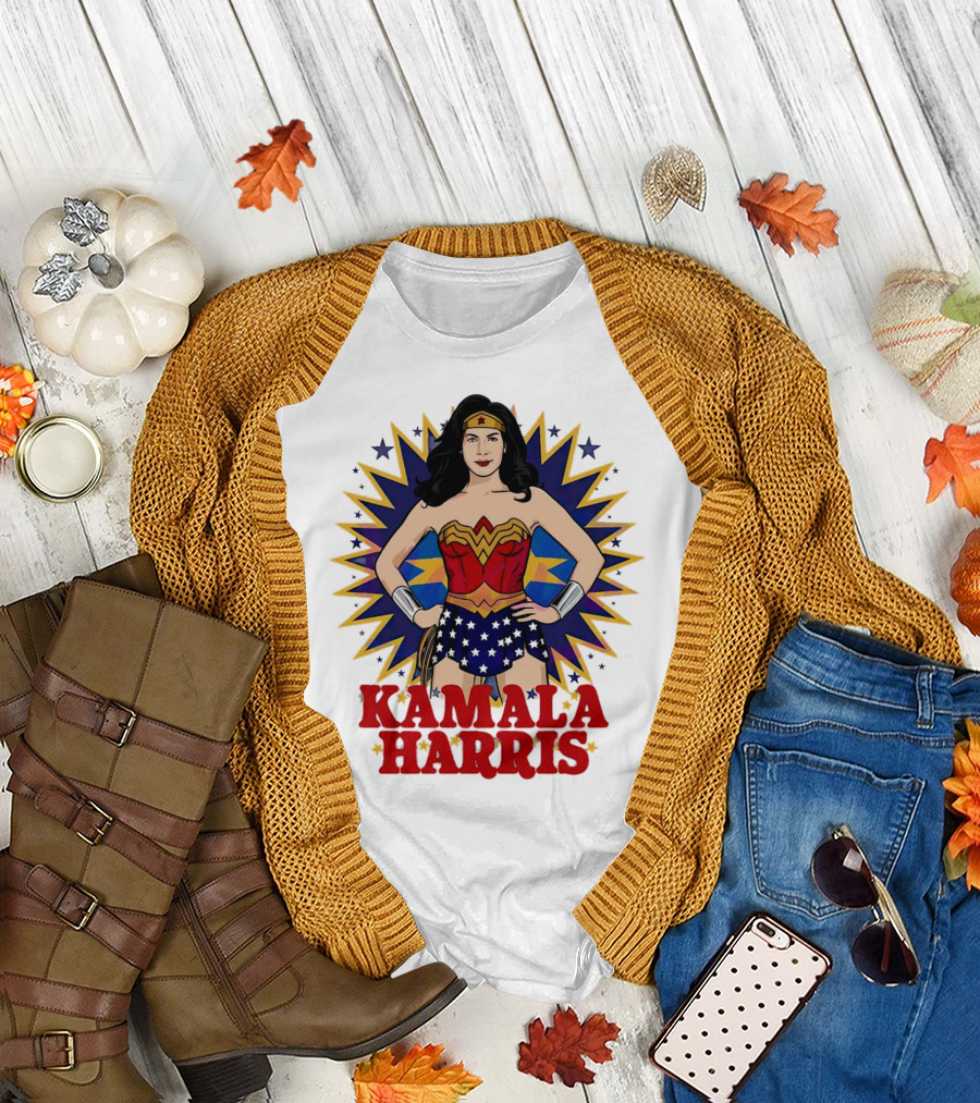 Kamala Harris Wonder Woman T-Shirt