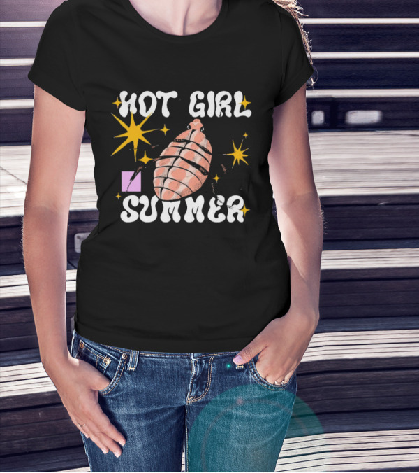 Hot Girl Summer Starburst Shell T-Shirt
