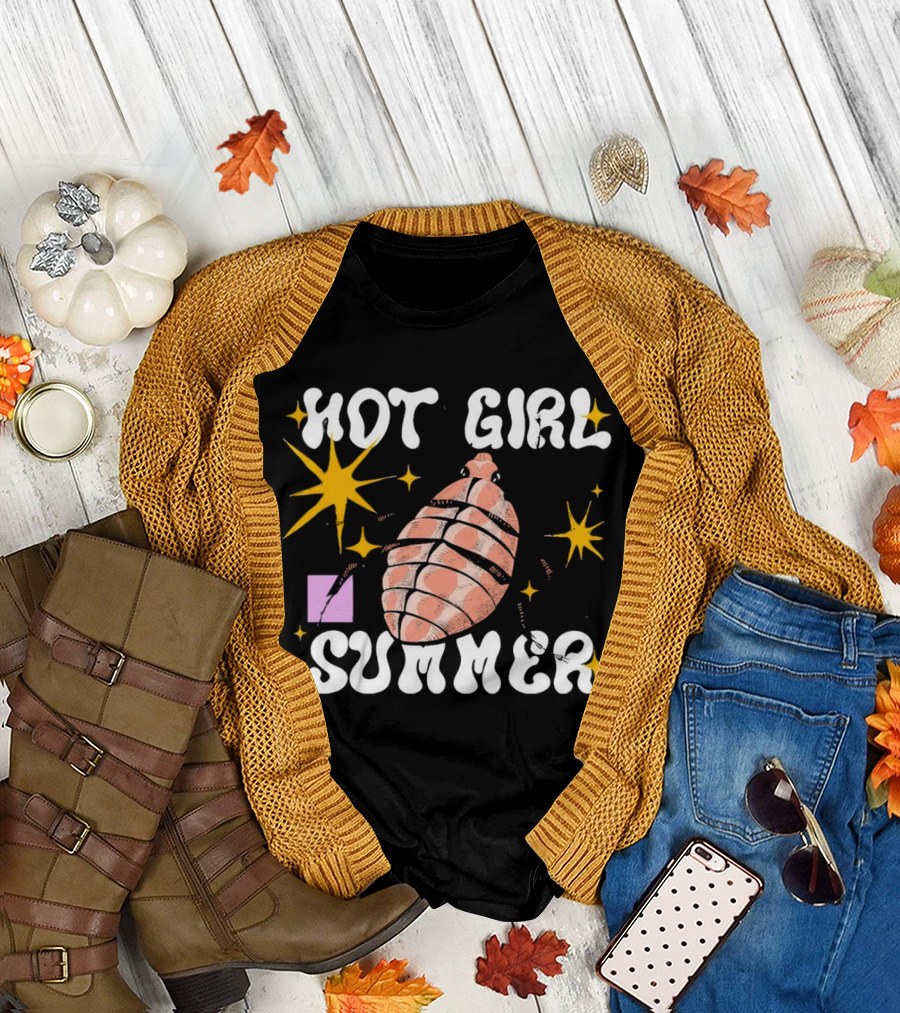 Hot Girl Summer Starburst Shell T-Shirt