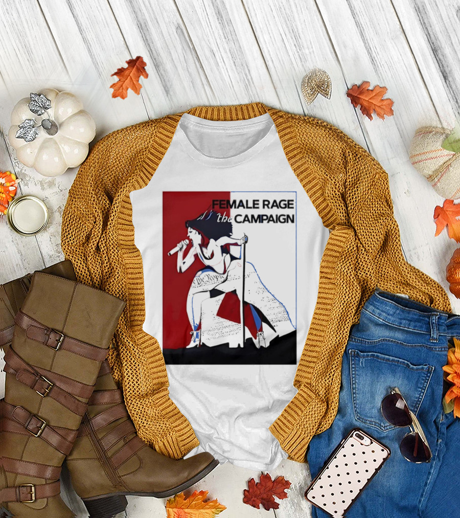 Kamala Harris Female Rage the Campaign T-Shirt