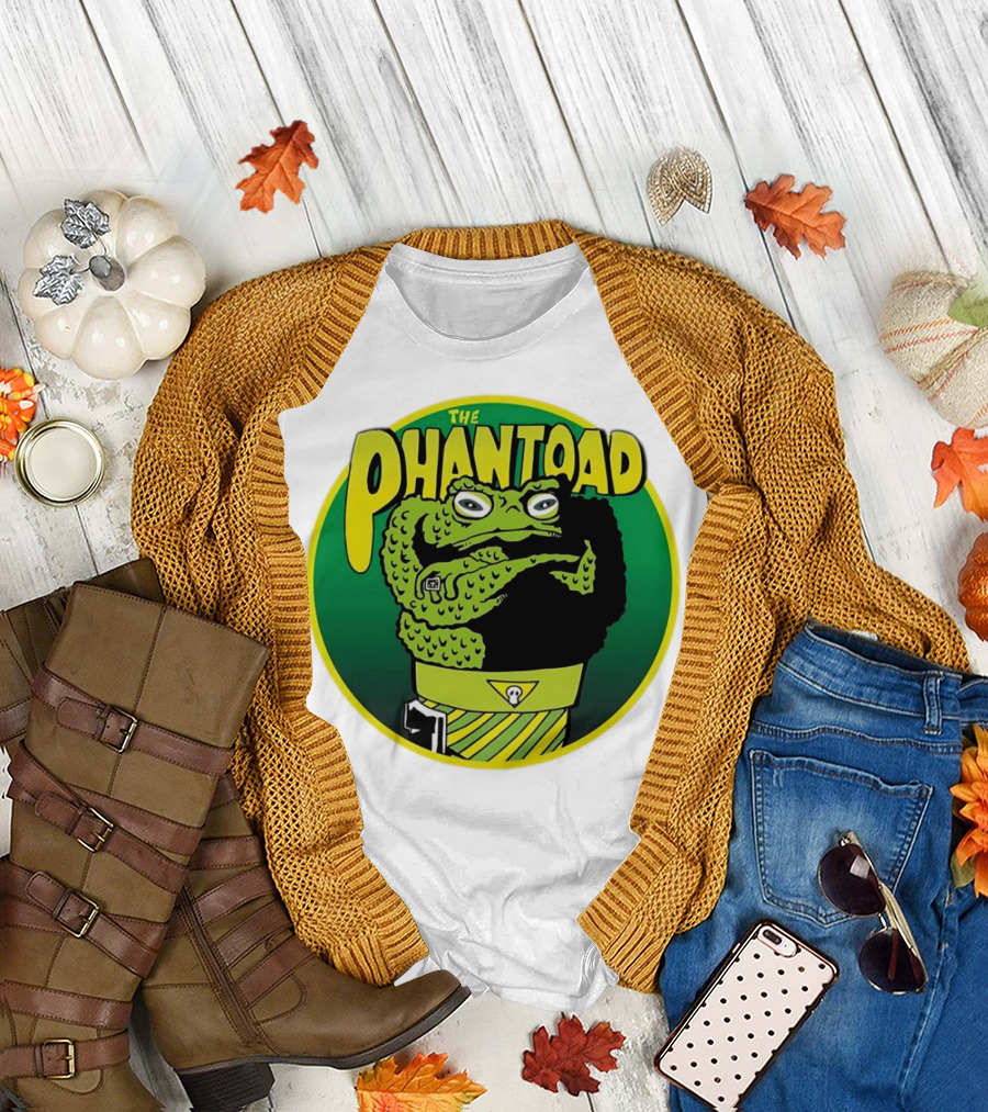 The Phantoad Logo Toad Who Walks Mashup T-Shirt