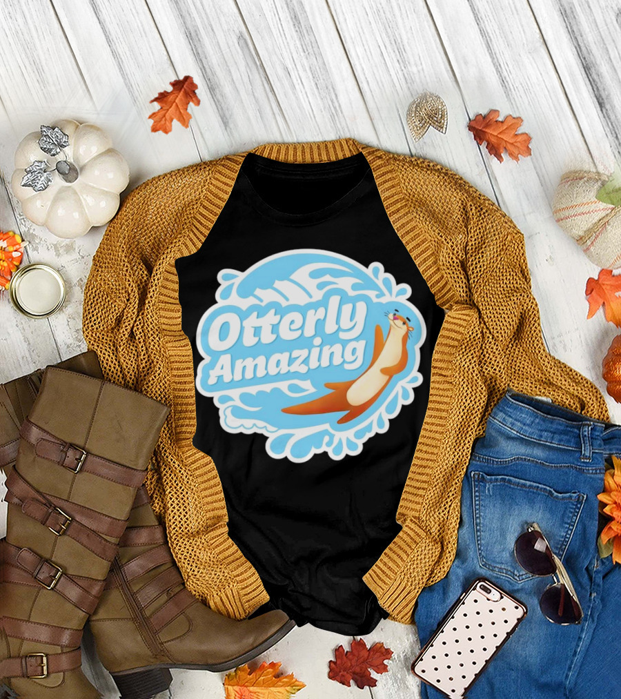Otterly Amazing Otter Waves T-Shirt