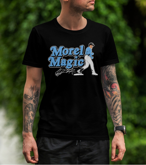 Morel Magic Christopher Morel Tampa Bay Rays Signature T-Shirt