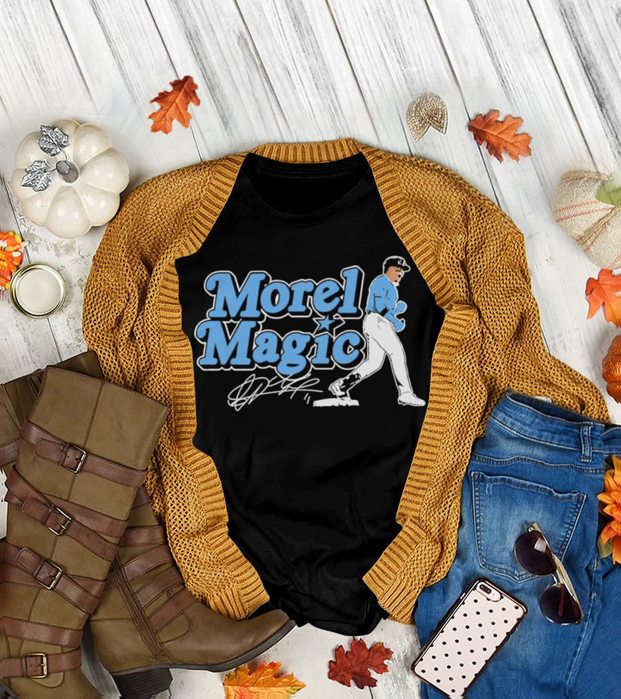 Morel Magic Christopher Morel Tampa Bay Rays Signature T-Shirt