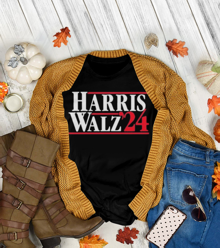 Harris Walz '24 Election Campaign T-Shirt
