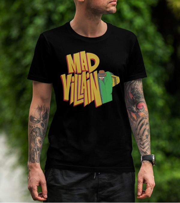 Mad Villain Lurk Mystery Figure In Green Trench Coat And Hat T-Shirt
