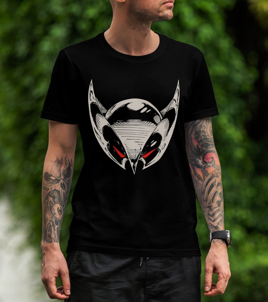 Shadowhawk Comic Mask T-Shirt