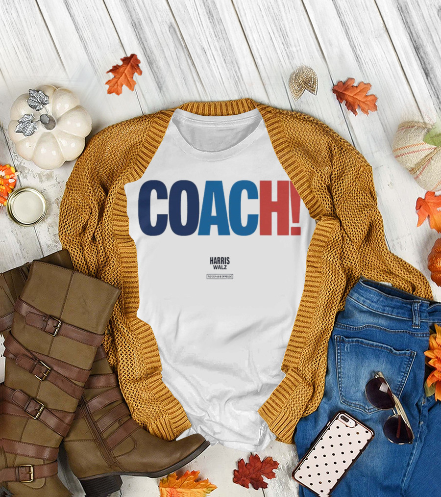 COACH Harris Walz Shane Goldmacher T-Shirt
