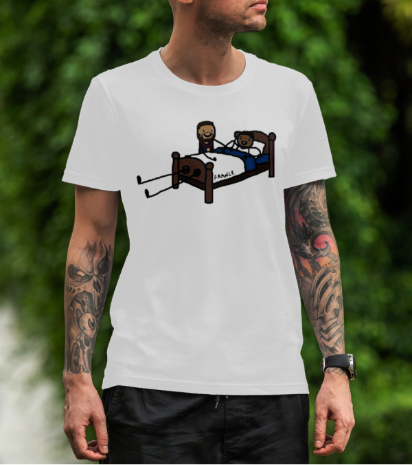 Steph Say Night Night Fanice Basketball Themed Bedtime Scene T-Shirt