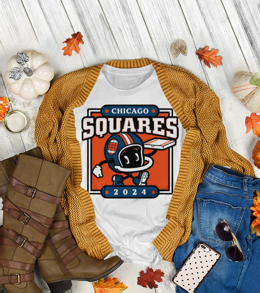 CHICAGO BEARS SQUARES T-Shirt