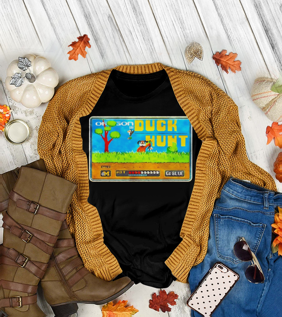 OREGON GAMEDAY DUCK HUNT GO BLUE T-Shirt