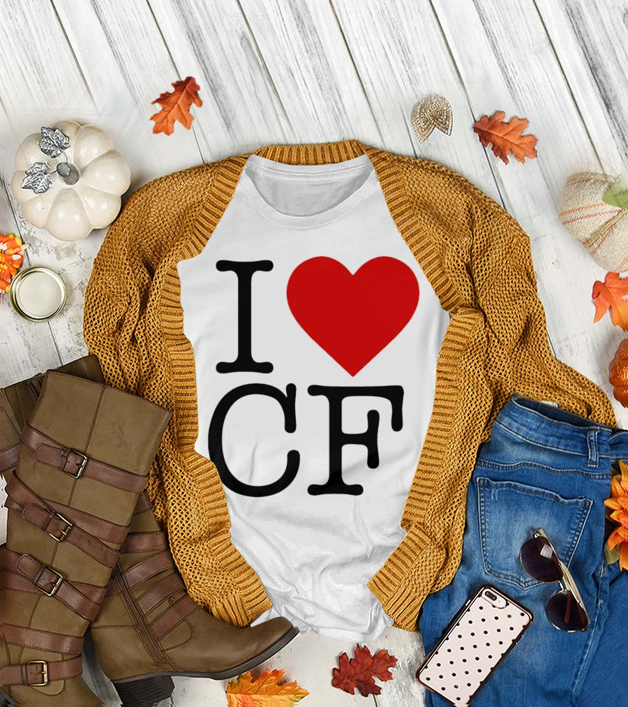 I Heart Charlotte Folk CF T-Shirt