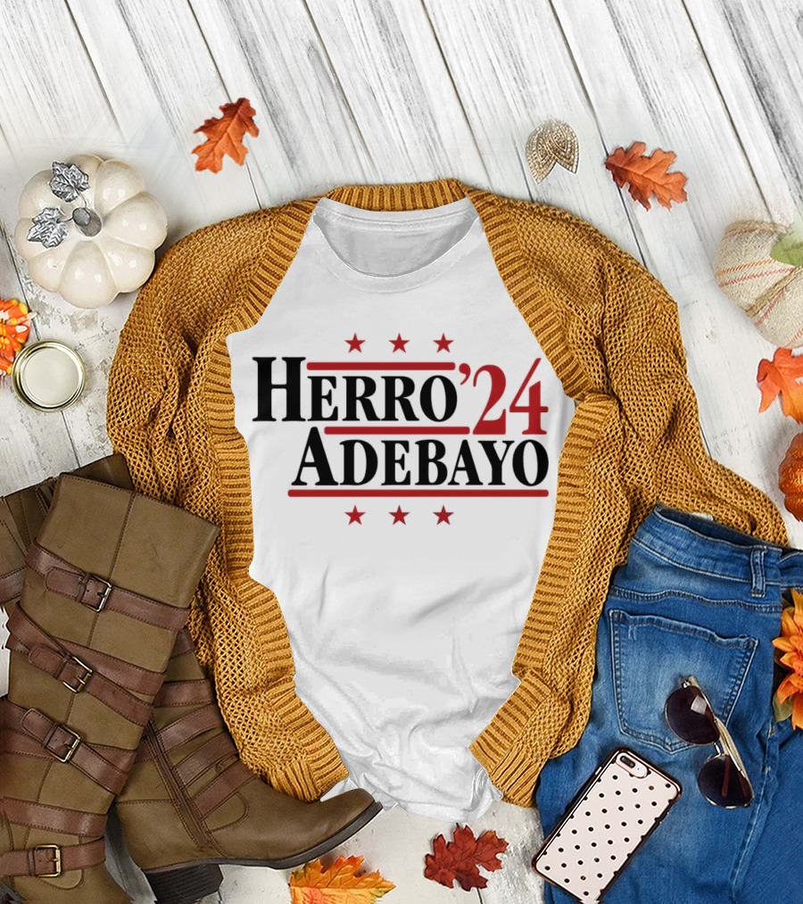 Herro Adebayo '24 Miami Heat Basketball Stars T-Shirt