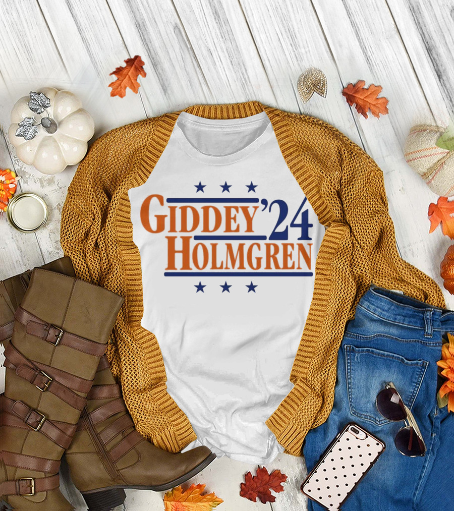 Giddey Holmgren '24 Oklahoma City Thunder T-Shirt