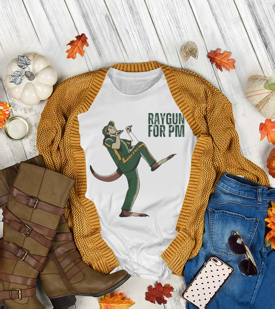RAYGUN FOR PM Cricketer Playing Instrument T-Shirt