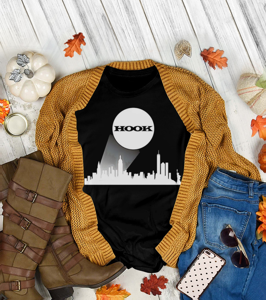 AEW Hook Signal Skyline New York City T-Shirt