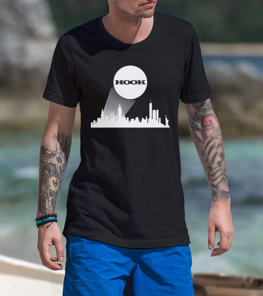 AEW Hook Signal Skyline New York City T-Shirt