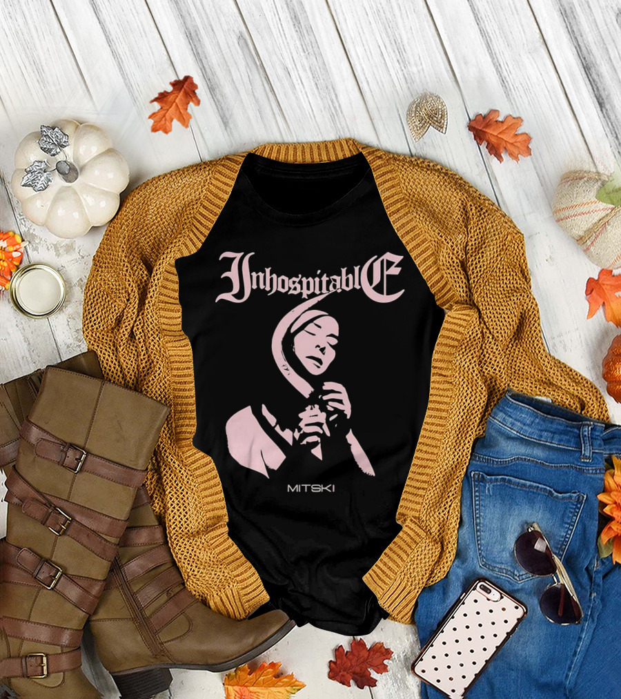 Inhospitable Mitski Gothic T-Shirt