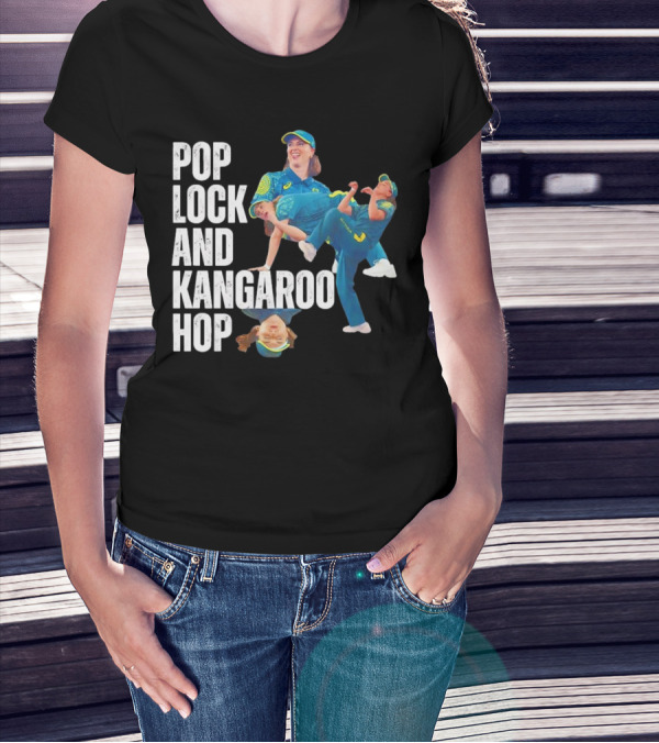 Pop Lock And Kangaroo Hop Raygun Rachael Olympics T-Shirt