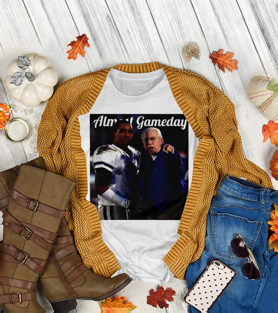 Almost Gameday Bill Snyder Coach K-State Wildcats Player Interaction T-Shirt
